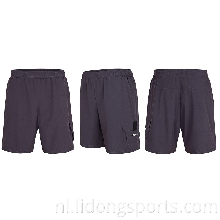 Wholesale zomer basketbal broek heren shorts training pants sport shorts voor mannen